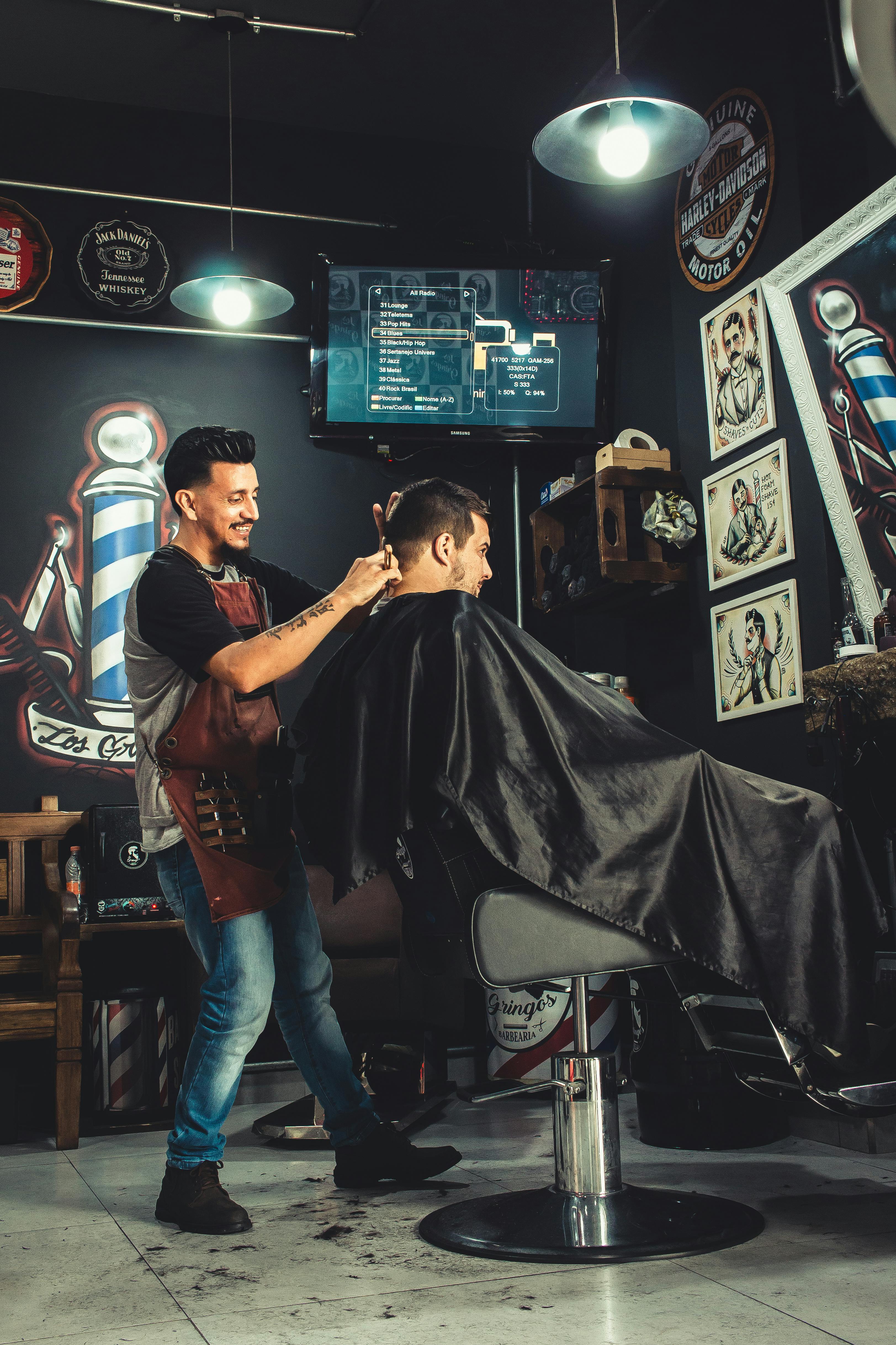 background for Barbers